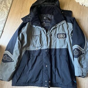 Bogner ski coat black and gray